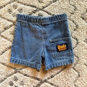 Vintage Y2K Bob the Builder jean shorts